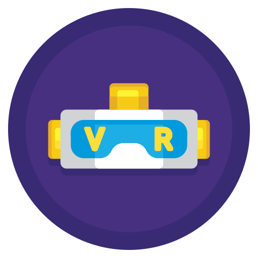 Virtual reality glasses